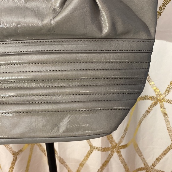 Walter Baker Gray Leather Bag - Picture 3 of 3